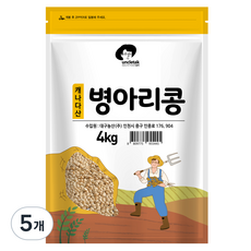 엉클탁 캐나다산 병아리콩, 4kg, 5개