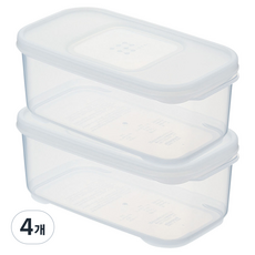 이노마타 직사각형 밀폐용기 1672, 4개, 단품