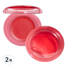 ETUDE 果漾唇頰兩用潤澤膏, 01 紅番茄, 2個