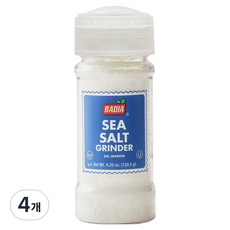 바디아 천일염 그라인더, 4개, 120.5g