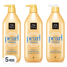 미쟝센 펄샤이닝 모이스처 샴푸 780ml x 2p + 린스 780ml, 5세트