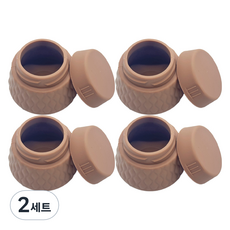 아이앤지마켓 여행용 크림 용기 4p + 파우치 세트, 2세트, 상품7