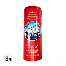 La BALEINE 鯨魚牌 Lavalin粗海鹽, 3個, 750g