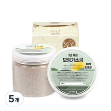 단심답례품 3년 묵은 천일염 모링가소금 + 골드 선물박스, 300g, 5개