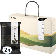 정담김 구운 곱창김 선물세트 140g, 2개