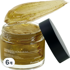 Pyunkang Yul 扁康率 鎮靜舒緩凝膠水洗面膜 100g, 6罐, 1罐