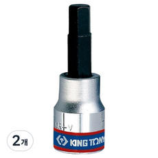 킹토니 육각비트소켓 3/8 6mm 302506, 2개