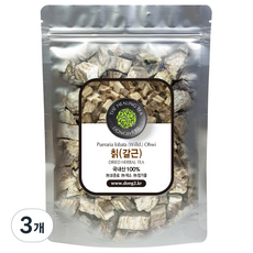 동이약초 칡 갈근, 150g, 3개