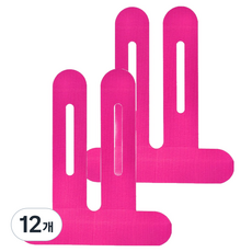 헬씨샵 스포츠 무릎 보호 근육패치 핑크, 12개