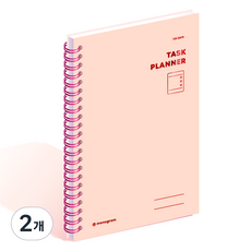 Monogram 100DAYS 任務計畫本 MG-0025, 2個, CARNIVAL PINK