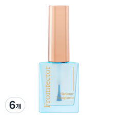 FROM THE NAIL FROMTECTOR 透明硬甲油, 10g, 6個