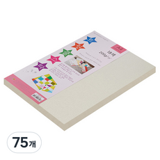 paperculture Twinkle Star 厚雙面珠光色紙 200g No 11 白金, 75個