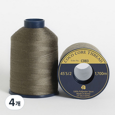 COTTONVILL Coasa高級縫紉線 45支, C083, 4個
