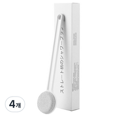 몽구밍 롱핸들 각질제거기, 170g, 4개, 1개입