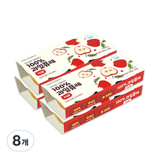 팜투패밀리 100% 과일퓨레 사과 2p, 사과맛, 8개, 200g
