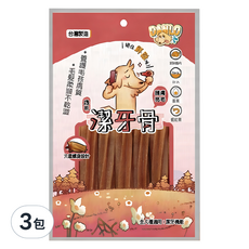 DANLO 丹露 機能潔牙骨 護膚, 雞肉, 60g, 3包