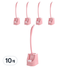 Maket Gamseong 浴室長柄清潔刷, 粉紅色, 10個