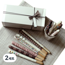 DBD DESIGN 復古巧克力棒製作棒棒糖組, 20種成分, 2組