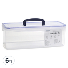 長壽Living 多用途密封蔥桶 4.15L, 6個