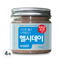 논다 강아지 헬시데이 동결건조 파우더 영양제, 눈물개선/눈건강, 70g, 4개