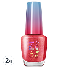 오피아이 래피드라이 매니큐어, RD0012 FUEGO ON THE GO, 2개, 9ml