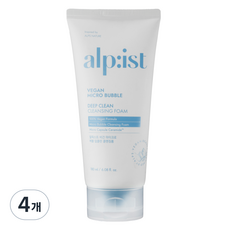 알피스트 비건 마이크로 버블 딥클린 클렌징폼, 4개, 180ml