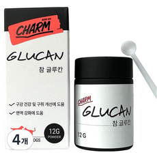 페피테일 참 반려동물 글루칸 면역 베타글루칸, 12g, 구강, 4개 12g, 구강, 4개