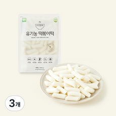 조선향미 유기농 인증 조선마켓 떡볶이떡, 500g, 3개