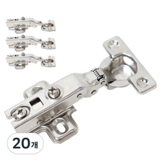 moonju hardware 浴室櫃低壓不鏽鋼鉸鏈, 20個