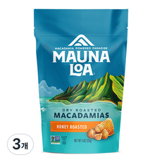 Mauna Loa 蜂蜜烤夏威夷豆, 113g, 3包