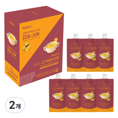 Jukstory 可吸式地瓜玉米粥 7入, 2個, 980g