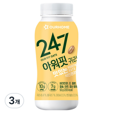 아워홈 아워핏 귀리, 50g, 3개