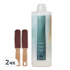 오제끄 실크 바디필링 리필용 1000ml + 풋버퍼 2p, 1L, 2세트