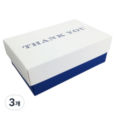 BUNTBOX 선물상자 XL, 사파이어, 3개
