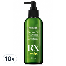 탐사 스칼프 RX 티트리 오일 헤어토닉, 10개, 200ml
