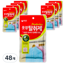 LIVING GOOD 衣櫃用除臭劑 森林香, 2g, 48個