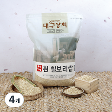 대구상회 국산 찰보리쌀, 1kg, 4개