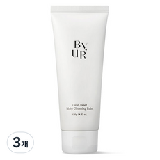 BYUR 深層清潔洗面乳, 120g, 3條