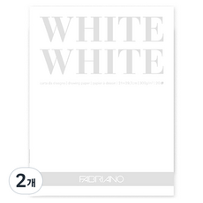 파브리아노 믹스드미디어 스케치북 WW02 상단제본 300g, A4, 2개, 20매