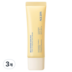 에이지투웨니스 멜라 디펜스 기미 톤업 에센스 선크림 SPF50+ PA++++, 3개, 50ml