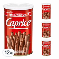 Caprice 經典榛果與可可威化卷吧, 115g, 12個