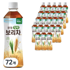 광동 밀싹 보리차 음료, 500ml, 72개