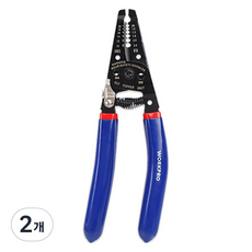 워크프로 다목적 와이어 스트리퍼 커터 178mm 0.8~2.6mm WP291004, 2개