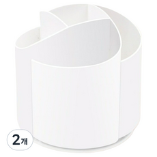 캐시리치 인테리어 데스크 오거나이저 12.2 x 12.5 cm, 화이트, 2개