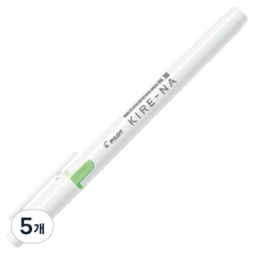 파이롯트 키레나 형광펜, 그린, 5개