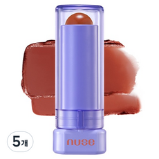 누즈 컬러 케어 립밤, 01 프렌치 누드, 4.3g, 5개