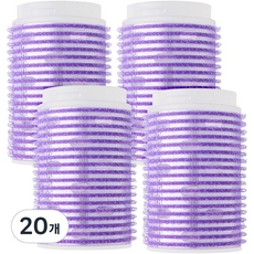 BELOTTY 多功能導熱髮捲 40 x 68 mm, 紫色, 20個