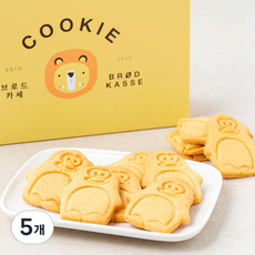 브로드카세 아몬드 펭귄 쿠키, 180g, 1개입, 5개
