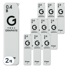 파이롯트 네옥스 그라파이트 샤프심 B, 20개, 0.4mm