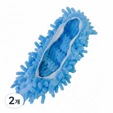 Malltoday 清潔用拖把鞋 藍色, 2個